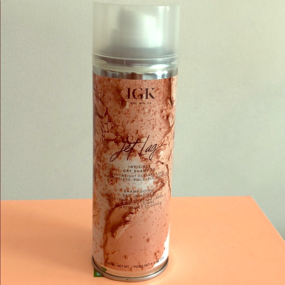 IGK jet lag invisible dry shampoo